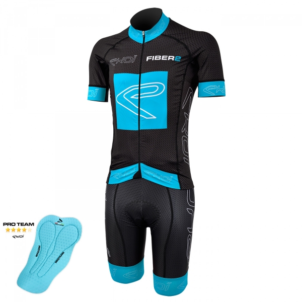 Balíček EKOI Carbon Fiber 2 Proteam, Modrá Balíček EKOI Carbon Fiber 2 Proteam, Modrá