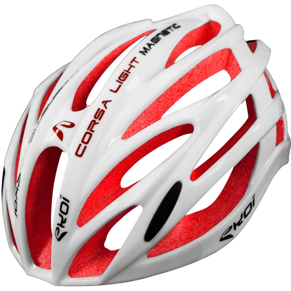 Helma EKOI CORSA LIGHT bílo-červená Helma EKOI CORSA LIGHT bílo-červená