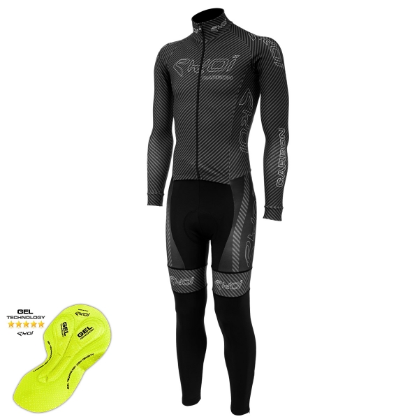 Zimní kombinéza EKOI GEL AERO Carbon Fiber Zimní kombinéza EKOI GEL AERO Carbon Fiber