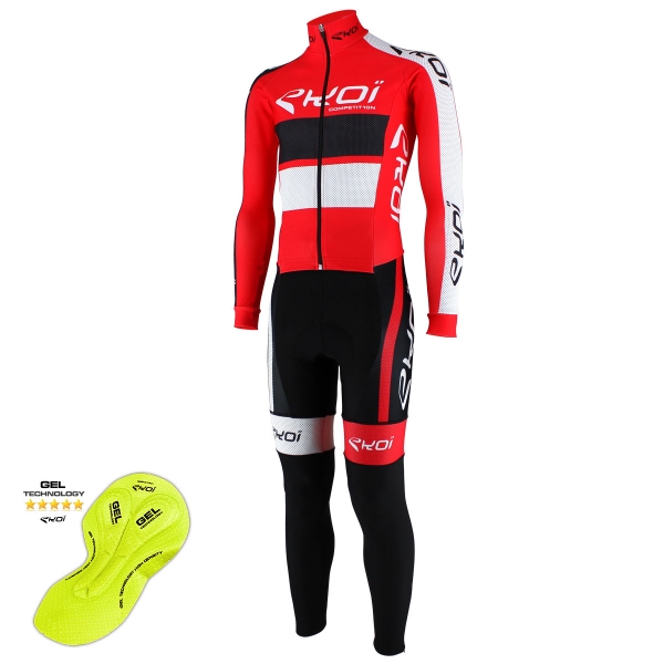 Zimní kombinéza EKOI GEL AERO Comp10, Červená Zimní kombinéza EKOI GEL AERO Comp10, Červená