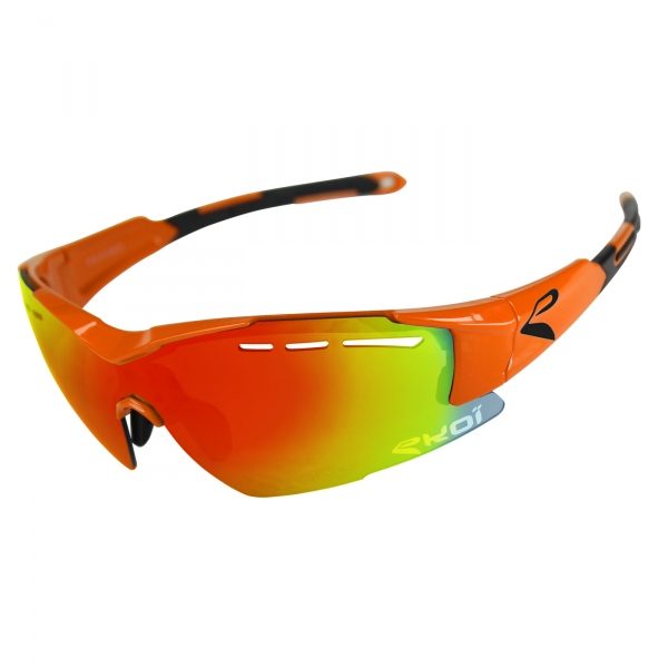 Brýle EKOI F15, Fluo oranžová Revo červená Brýle EKOI F15, Fluo oranžová Revo červená