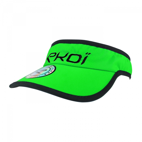 Kšilt EKOI RUN Runner Cap, Fluo zelená Kšilt EKOI RUN Runner Cap, Fluo zelená