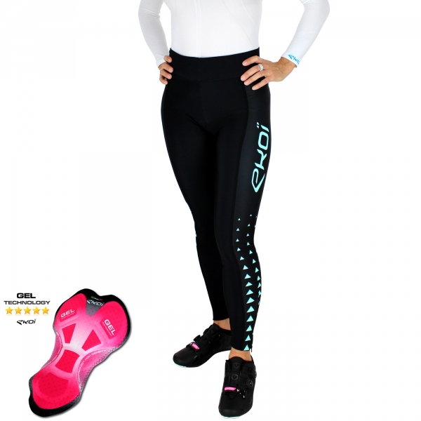 Dlouhé kalhoty bez kšand EKOI LADY Gel Triangle Celeste Dlouhé kalhoty bez kšand EKOI LADY Gel Triangle Celeste